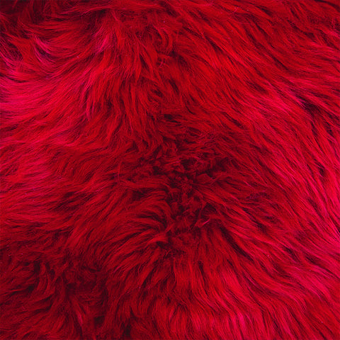 Red Faux Fur